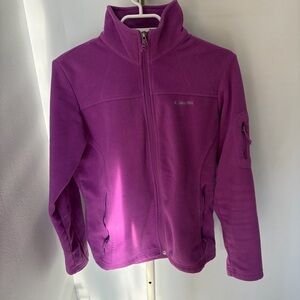 Magenta Columbia Fleece Jacket